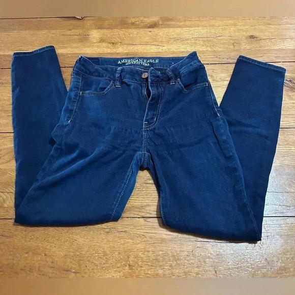 AMERICAN EAGLE SUPER SUPER STRETCH JEANS - Picture 1 of 5